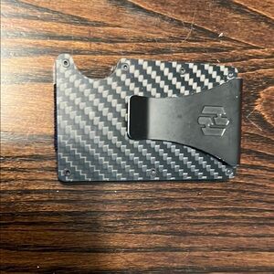 Carbon Fiber Wallet with Money Clip